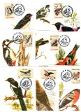 Romania 1993 - Păsări, uzuale, set 9 maxime