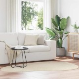 vidaXL Covoare de zonă HUARTE Bej 140 x 200 cm Poliester 4103764