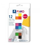 FIMO Soft set 12 culori 300g basic