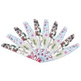 Cumpara ieftin Set 10 Pile Unghii granulatia 120/180 Christmas Special Edition 02 - SensoPRO Milano