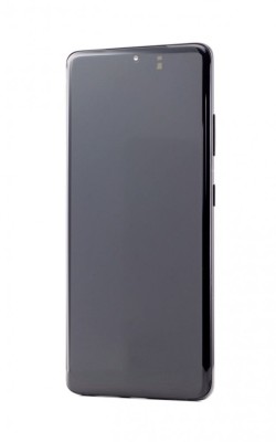 LCD Samsung Galaxy S21 Ultra 5G, G998, Negru + Rama, foto