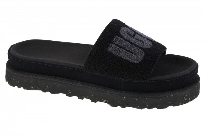 Papuci flip-flop UGG Laton Slide 1126350-BTRY negru