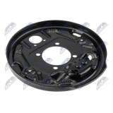 Protectie stropire disc frana Smart Fortwo 450, 451 2007-, Spate, Dreapta, 4504230205