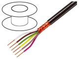 Cablu Ecranat 5x0,75mm2 Cupru 49V