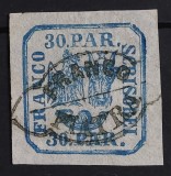 Romania 1862/64 - Principatele Unite,30 parale
