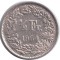 ELVETIA 1/2 FRANCI 1964 LITERA B ARGINT STARE AUNC