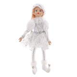 Decoratiune elf de Craciun 53 cm