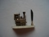 Suport toc/pix trenulet de epoca, Ornamentale