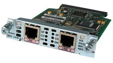 Placa de retea switch Cisco WIC-2AM-V2 0,056 Mbit/s