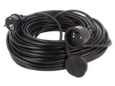 Prelungitor alimentare PVC negru 40m 10A
