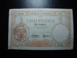 INDOCHINA / NOUA CALEDONIE 5 FRANCI 1926