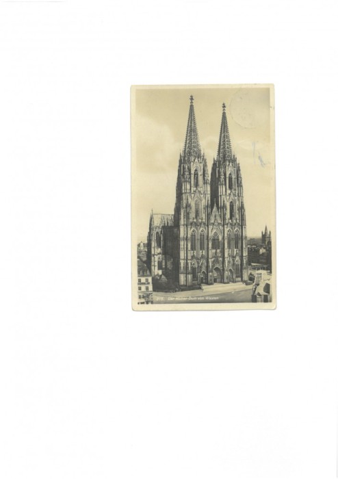 CP, Koln - Catedrala, circulata, stare buna