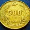 Moneda 500 LIRE - TURCIA, anul 1990 * cod 2661 B