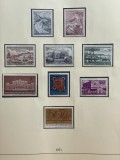 Lot Austria 1971 - Autostrada Brenner Europabr&uuml;cke, Bursa Viena, Industrie, 9v, MNH -A150