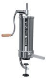 WOLFSON - MASINA MANUALA DE UMPLUT CARNATI CAPACITATE 3KG - CORP INOX - 5 PALNII - MONTAJ VERTICAL
