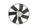GMV ventilator radiator VW Caddy, 1995-2004, motor 1.6, benzina, fara AC, 100/60 W; 3 pini,