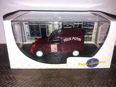 Macheta Citroen Fourgonnette 2CV Felix Potin - ATLAS scara 1:43 foto