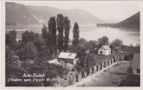 Carte poștală veche Ada-Kaleh &ndash; vedere spre Porțile de Fier, Foto Mikl&oacute;s Orșova, 1937
