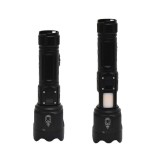 Lanterna profesionala cu acumulator, 3.7v, 26650, 7 moduri de iluminat, afisaj
