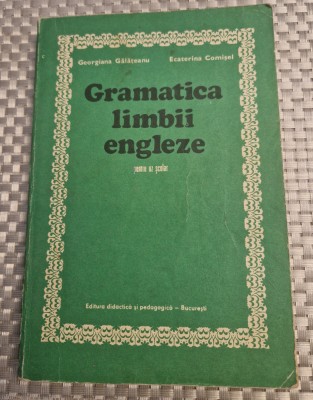 Gramatica limbii engleze pentru uz scolar Georgiana Galateanu foto