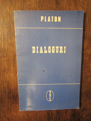 Dialoguri - Platon foto