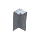 Green-Split Colţ interior pentru gard anti-melci 90 de grade, culoare: fără culoare