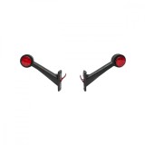 Lampi laterale de gabarit cu LED 12/24V, rosu-alb Breckner Germany