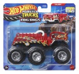 HOT WHEELS MONSTER TRUCK BIG RIGS MASINUTA METALICA CU 6 ROTI 5 ALARM SCARA 1