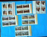 TIMBRE ROMANIA LP 933/1977 Centenarul Independentei de Stat -Bloc de 4-MNH, Nestampilat