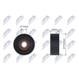 Rola intinzator curea transmisie Audi A3, Q3, Tt; Vw Beetle, Jetta 3, New Beetle 2.5 07.2005-07.19, 413-00