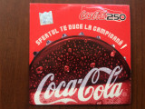 Coca Cola 250 Sfertul te duce la campioana cd disc selectii muzica pop cat music