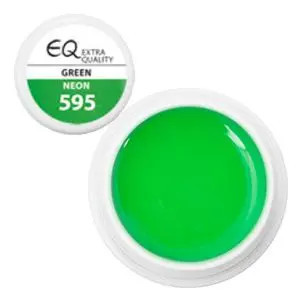 Gel UV Extra quality &amp;ndash; 595 &amp;ndash; Neon Green, 5g foto