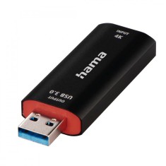Adaptor inregistrare video, Hama, USB - HDMI, 4k, Negru foto
