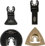 Set accesorii pentru multibrusca Strend Pro, carbura si bi-metal, 4 piese