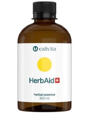 HerbAid+ 300ml Concentrat din 53 Plante Medicinale cu Indicatii Multiple pentru probleme ale Pielii - Calivita
