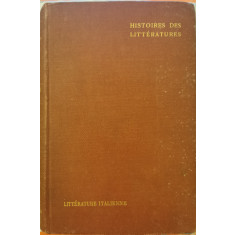 Litterature italienne (Histoires des litteratures) - Henri Hauvette