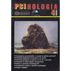 Psihologia, numarul 4, 2000