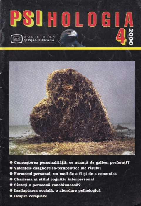 Psihologia, numarul 4, 2000