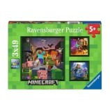 Cumpara ieftin Puzzle Ravensburger - Minecraft, 147 piese