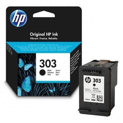 Cartus original HP 303 T6N02AE Negru foto