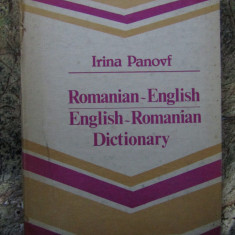 Romanian-English, English-Romanian dictionary - Irina Panovf