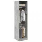 Gossi sifonier, gri beton, 50x50x200 cm, pal