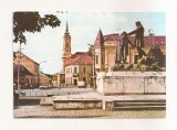 RF188 - Carte Postala - Zalau. Piata Libertatii, circulata 1983