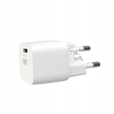 Incarcator Fast Charge Retea 20W 3A XO-CE01 port Tip-C, Alb foto