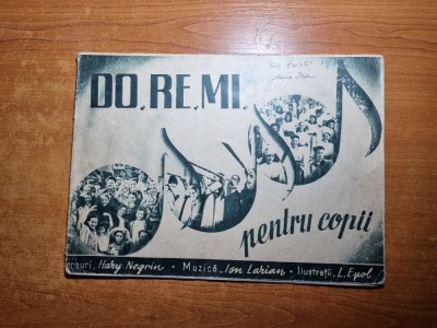 carte cantece pentru copii - DO, RE , MI pentru copii - din anii &amp;#039;50 foto