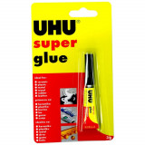 Adeziv Super Glue Lichid, 3 g, Blister, Lipici Super Glue, Super Glue, Adeziv Super Glue, Super Glue, Lipici Transparent, Lipiciuri, Adeziv Transparen