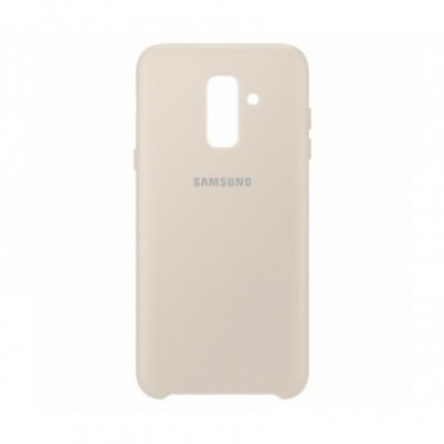 Husa plastic Samsung A605 Galaxy A6 Plus (2018) Dual Layer EF-PA605CFEGWW Aurie Blister Original foto