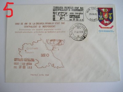 D11 - 1980 - tematica istorie - Romania foto