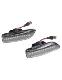 Set 2 Semnalizari Aripa LED dinamice cu sticla clara pentru VOLVO XC90, XC70, S60, S80, V70