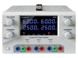 Alimentator laborator multicanal PEAKTECH 0-60VDC 0-2,5A 5VDC